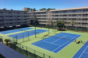 Sports court - Top-Floor Corner Villa with Pools, Tennis & Gym at Hilton Head Resort (Hilton Head)