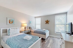 Iron/ironing board, WiFi, bed sheets - Second-Floor Villa Near the Beach w/Balcony Views of the Pool & Lagoon (Hilton Head)