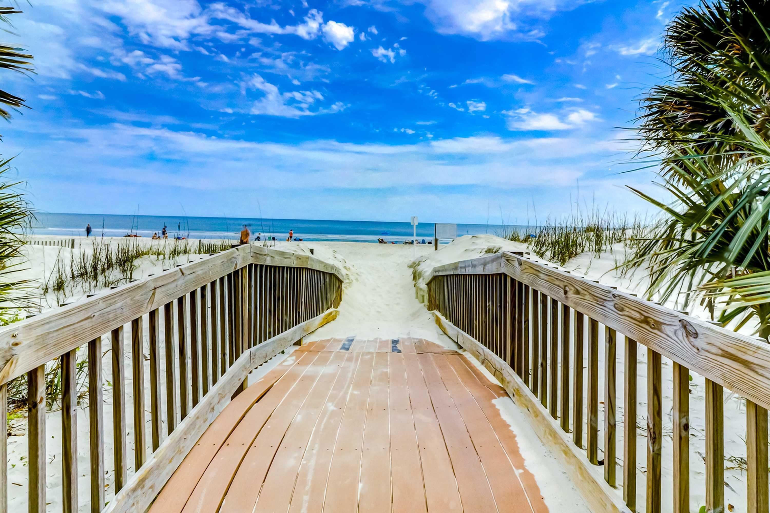 Beach nearby