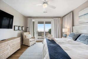 Desk, iron/ironing board, WiFi, bed sheets - Stunning oceanfront home with pool, private boardwalk, decks, & elevator (Hilton Head)