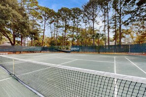 Sports court - Seas the Day - all-suite getaway with pools, tennis, steps to beach (Hilton Head)