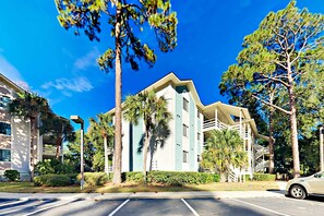 Exterior - Coastal-Chic Poolside Home w/ Large Balcony, Lagoon Views & Beach Access (Hilton Head)
