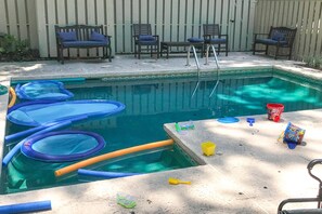 Pool - Sea Pines Home on 18th Hole of Atlantic Dunes w/Private Pool & New Deck-2 DogsOK (Hilton Head)