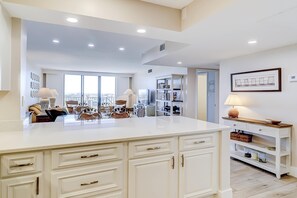 Interior - Beachfront escape with pools, hot tub, WiFi, washer/dryer, & central AC (Hilton Head)