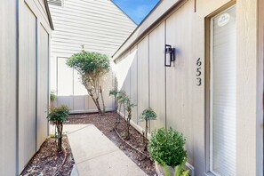Exterior detail - Dog-Friendly Home Near Golf & Beach w/Shared Pool, Gated Back Deck, & Fast WiFi (Hilton Head)
