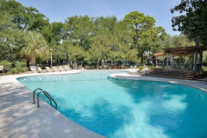 Pool - Queens Grant Condo in Palmetto Dunes | Fenced Patio, Grill | Near Beach (Hilton Head)