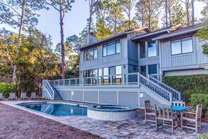 Pool - Unbeatable views from private pool with pool spa - near shopping & beaches (Hilton Head)