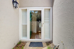 Exterior detail - Marsh-view Harbour Town condo w/ shared pool - close to shops & restaurants (Hilton Head)