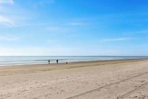 On the beach