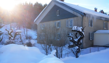 Exterior. Gîte les Chamois in Les Rousses: Spacious 18th-Century Home in Haut Jura