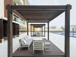 Terrace/patio - Free housekeeping visits during your stay - StayShort - Cozy Studio in Arjan that Sleeps 2 (Arjan)