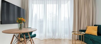 Mostek 2 Gdansk | Modern Studio | Balcony