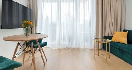 Mostek 2 Gdansk | Modern Studio | Balcony