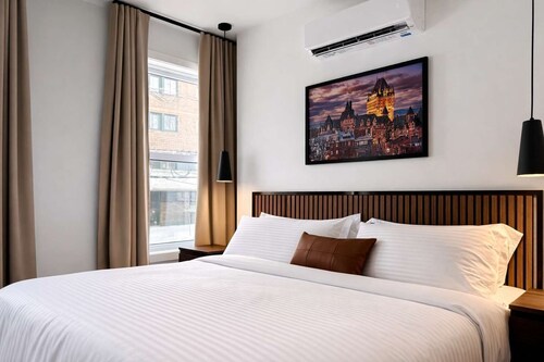 Chambre avec 1 Lit King | Centre-ville de Québec