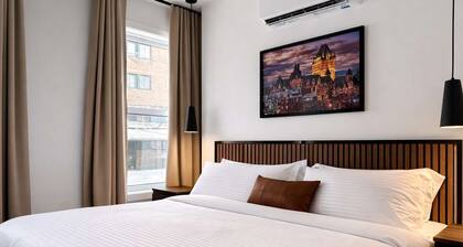 Chambre avec 1 Lit King | Centre-ville de Québec