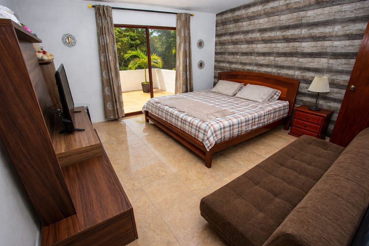 Kamar Superior, balkon, pemandangan kebun