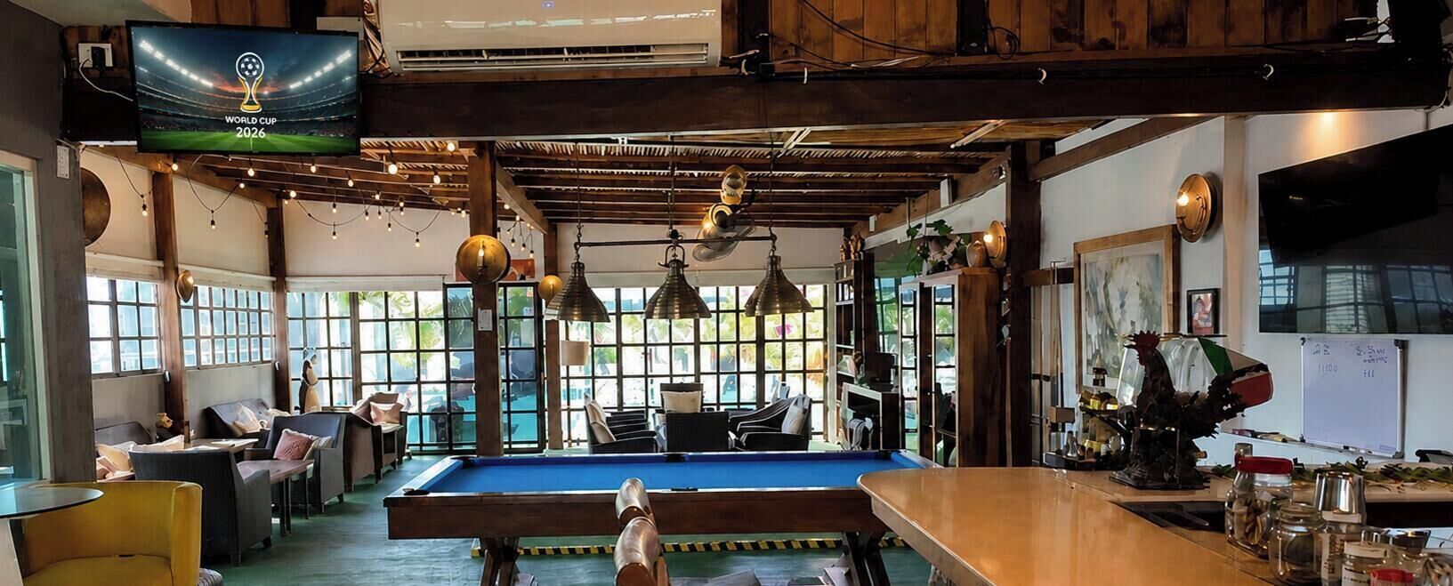Bar (på overnatningsstedet)