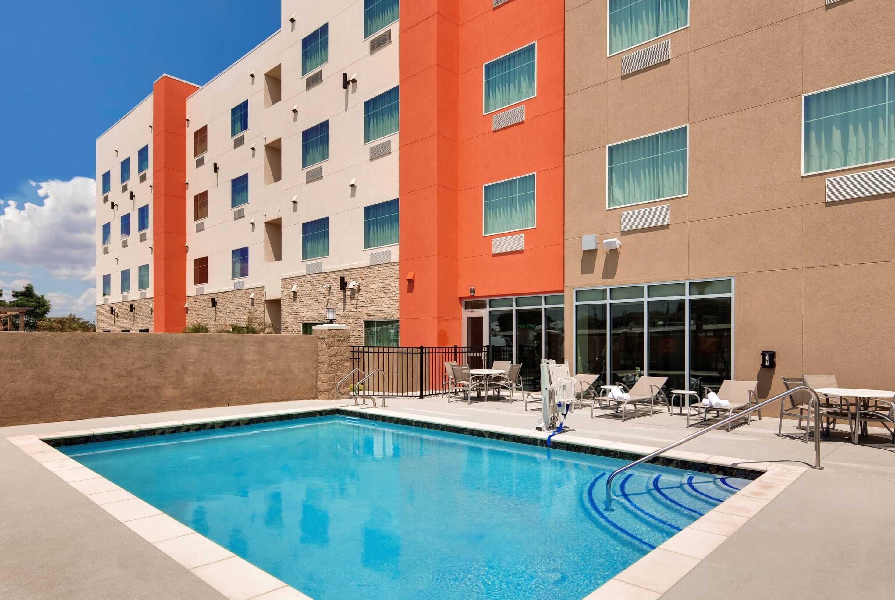 Seasonal outdoor pool