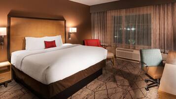 Hypo-allergenic bedding, in-room safe, individually decorated