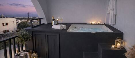 อ่างสปากลางแจ้ง