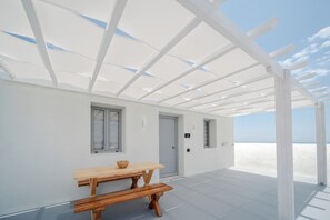 Deluxe Double Room, Balcony, Sea View | Desk, WiFi (free) - Caldera's Elements (Santorini)
