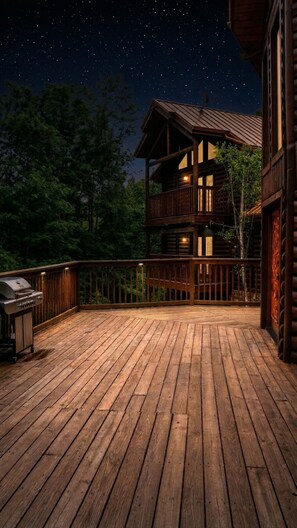 Terrace/patio - Pickleball Court | Theater | Hot Tub | Sleeps 14 (Stanton)
