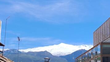 Penthouse, balcón, vista a la ciudad | Exterior