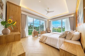 6 bedrooms, free WiFi, bed sheets - New Modern Luxury 6Br Villa In Canggu - Rooftop - Ricefields - Large Groups (Tabanan)
