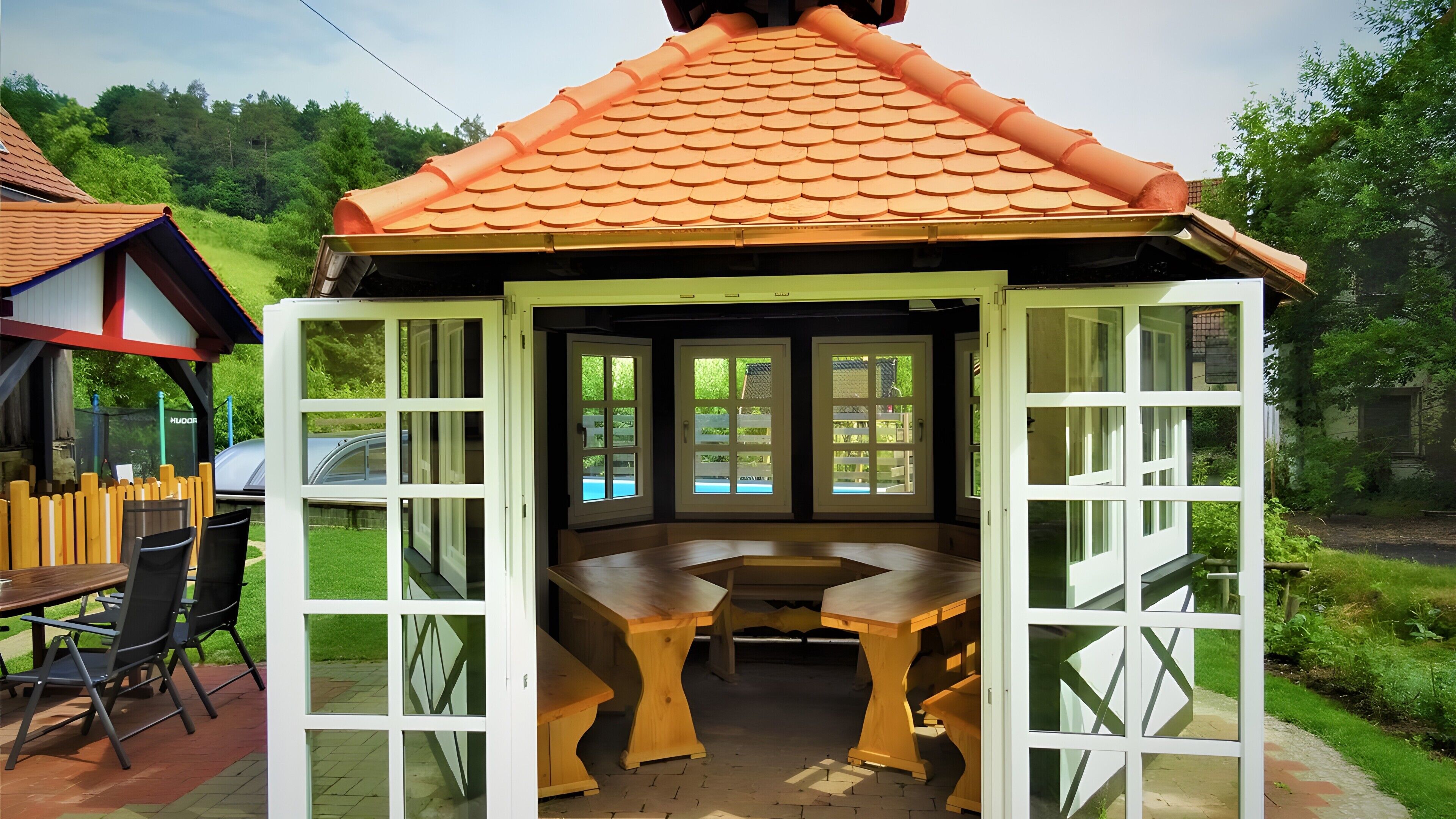 Udendørs spisemuligheder