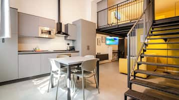 Loft (Saffi Loft 10) | Coin séjour | Télévision à écran plat