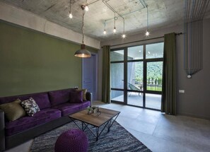 Family Quadruple Room, Balcony, Garden View | Living area - Hover Boutique Hotel (Dilijan)