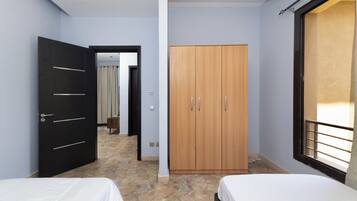 City-lejlighed - 2 soveværelser - privat badeværelse - byudsigt