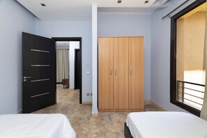 City-lejlighed - 2 soveværelser - privat badeværelse - byudsigt