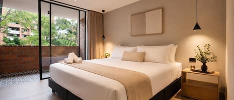 Appartement, 2 chambres, vue ville | Wi-Fi gratuit, draps fournis