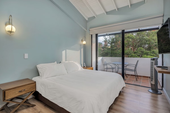 Appartement, balkon, uitzicht op stad