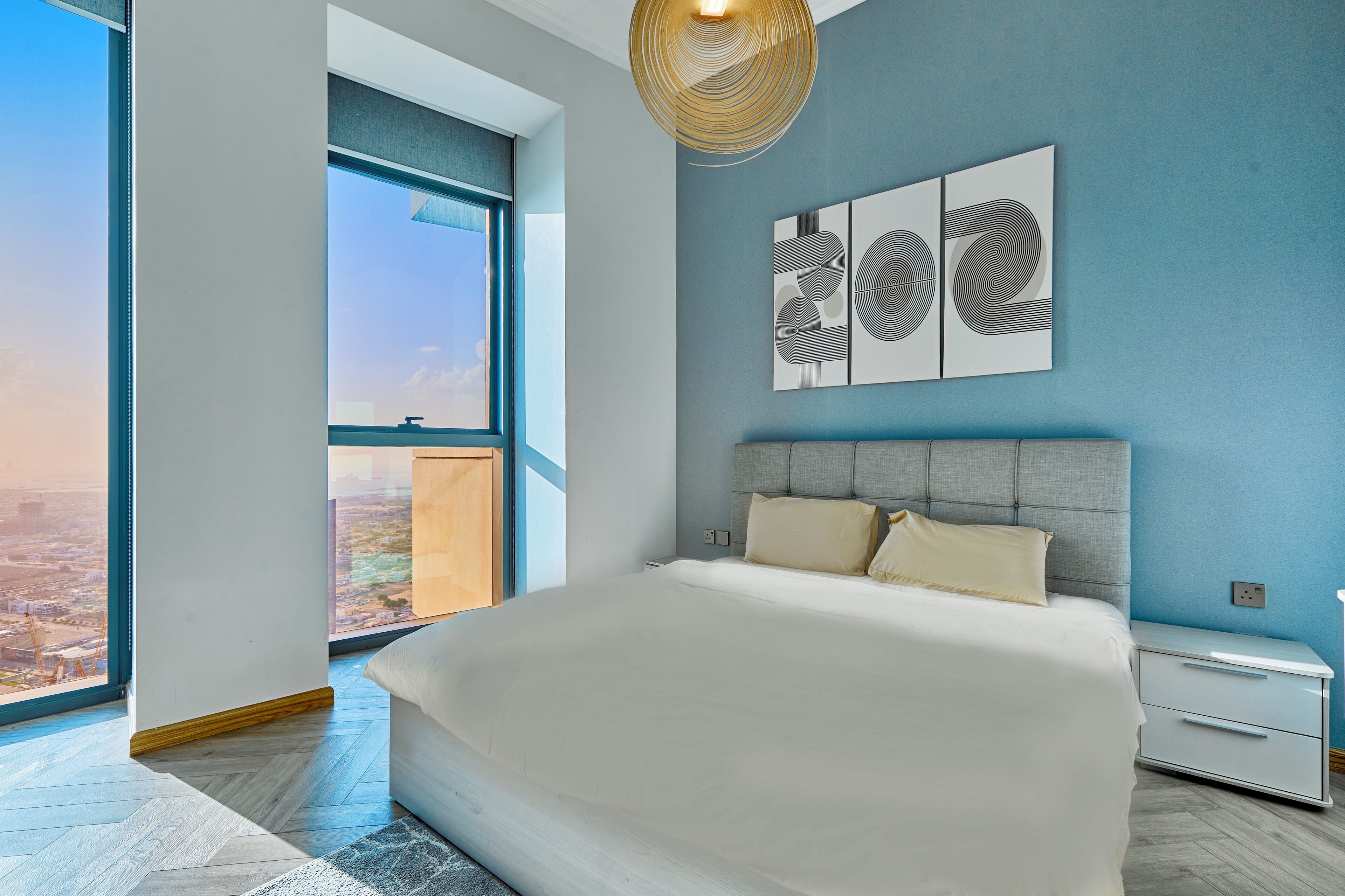 Departamento superior, vista a la ciudad