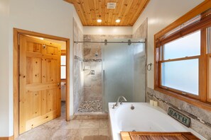 Hair dryer, towels, soap, shampoo - Spectacular Mountain Views | Hot-tub | Games (Prescott)