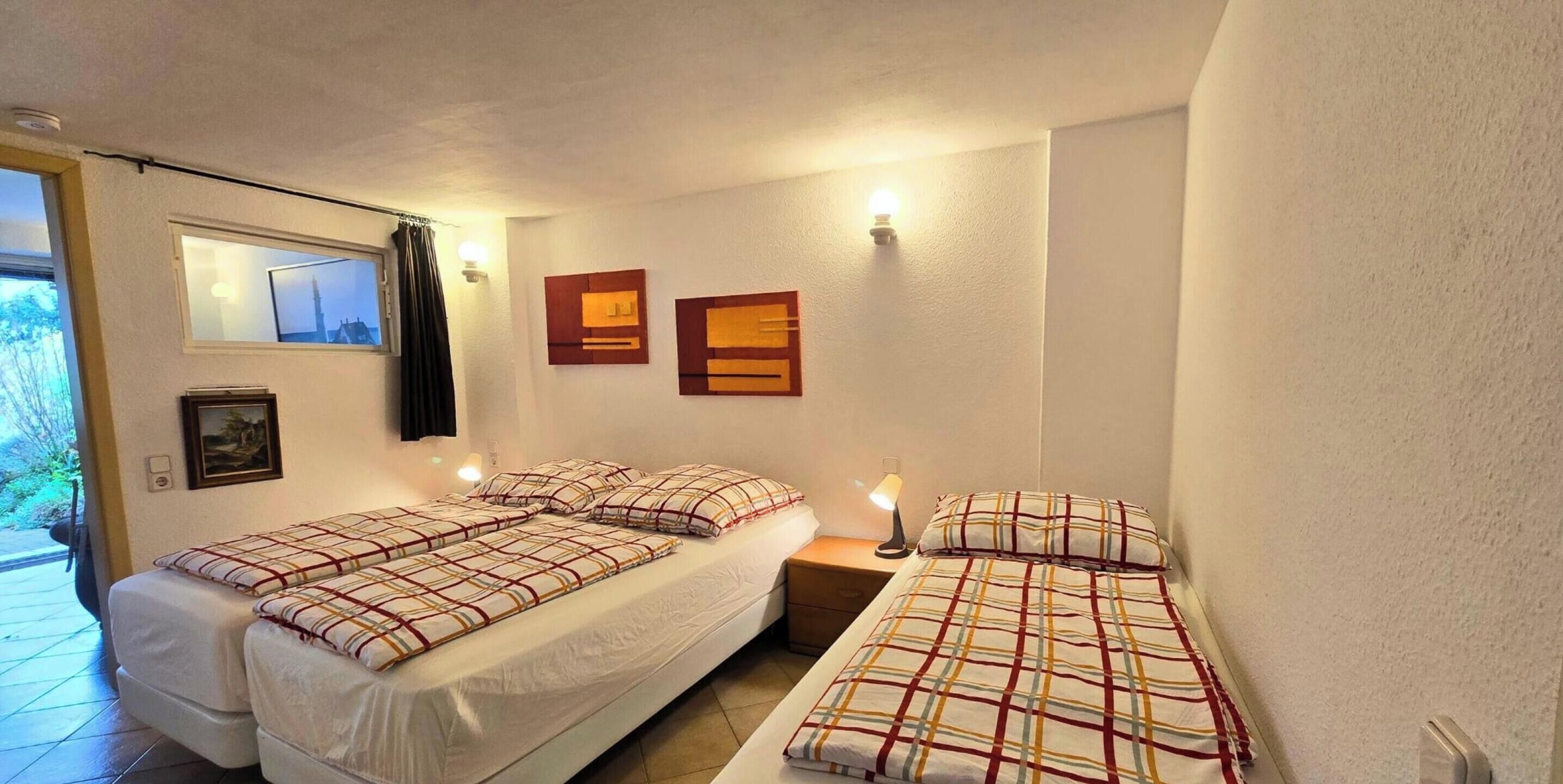 Apartamento | 2 quartos, individualmente mobiliados