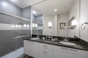 Hair dryer, towels, soap, toilet paper - 3BR Home w/ Private Pool at Serenity (Clermont)