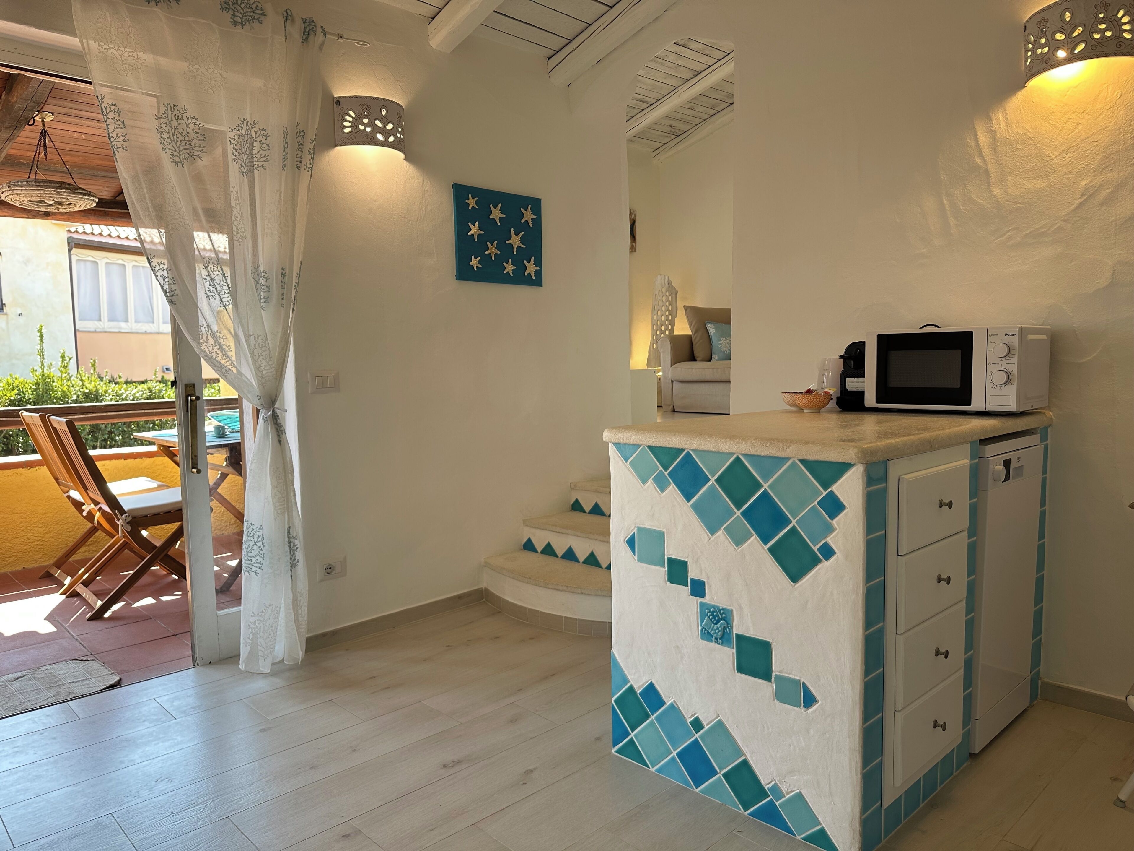 Appartamento Tradizionale, balcone, vista mare | Interni