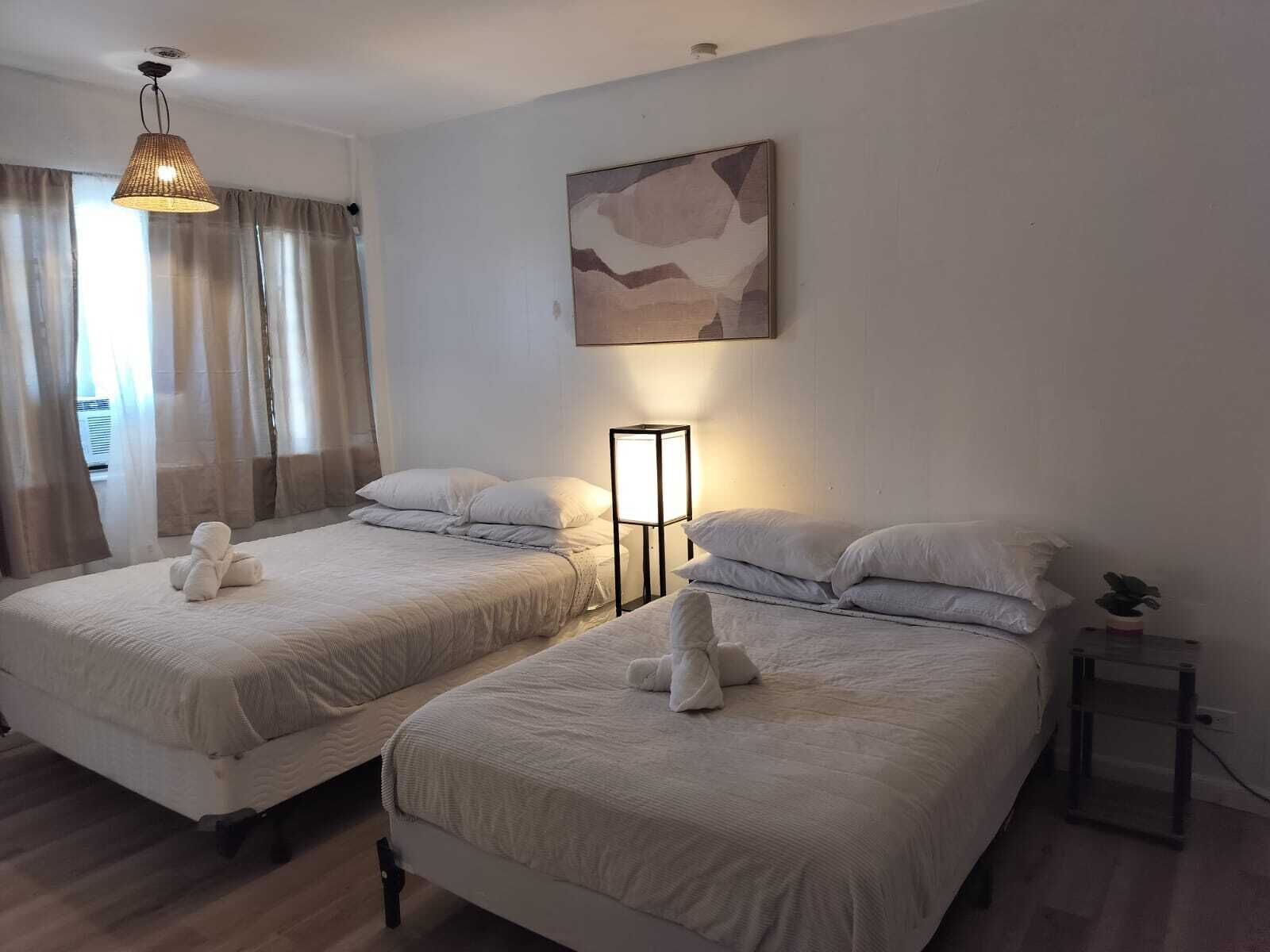 1 bedroom, iron/ironing board, Internet, bed sheets