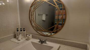 Towels, soap, toilet paper
