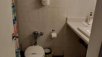 Towels, soap, toilet paper