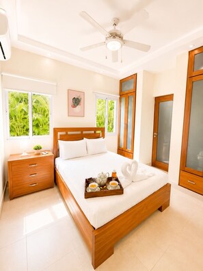 4 chambres, Wi-Fi, literie fournie