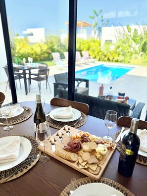 Dining - 3 bd Villa Solis in Oceanfront Community Santa Fe (Sosúa)