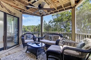 Terrace/patio - Award-Winning Resort Amenities | Port O' Call G203 (Isle Of Palms)