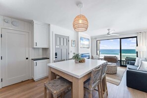 Dining - Entire Upper Oceanfront Masterpiece with Rooftop, Hot Tub + Sauna (San Diego)