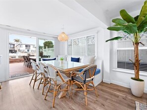 Dining - Stunning Bayfront Home with Epic Dock on Peninsula! (Newport Beach)