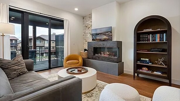 Living area - Mountain Condo w/Hot Tub-Walk to Town-Mountain Shuttle (Winter Park)