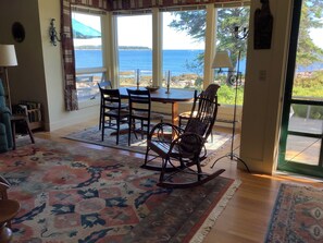 Interior - Manset oceanfront 3-bedroom home with sweeping views (Southwest Harbor)